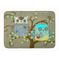 "Caroline's Treasures Friendly Ladies Owl Floor Mat, 19"" x 27"", Multicolor"