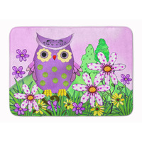 "Caroline's Treasures Friend Owl Floor Mat, 19"" x 27"", Multicolor"