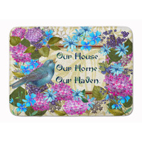 "Caroline's Treasures House Our Home Our Haven Floor Mat, 19"" x 27"", Multicolor"