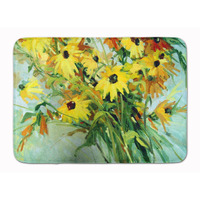 "Caroline's Treasures Wildflower Bouquet Flowers Floor Mat, 19"" x 27"", Multicolor"