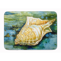 "Caroline's Treasures Seashells Inspire Me Floor Mat, 19"" x 27"", Multicolor"