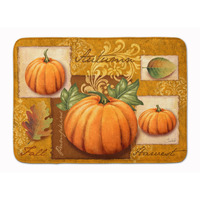 "Caroline's Treasures Fall Harvest Pumpkins Floor Mat, 19"" x 27"", Multicolor"