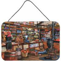 "Caroline's Treasures PTW2014DS812 The Good Old Days Wall or Door Hanging Prints, 8 x 12"", Multicolor"