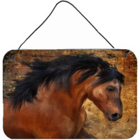 "Caroline's Treasures PTW2027DS812 Wild Horse Wall or Door Hanging Prints, 8 x 12"", Multicolor"