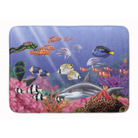 "Caroline's Treasures Undersea Fantasy 5 Floor Mat, 19"" x 27"", Multicolor"
