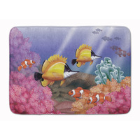 "Caroline's Treasures Undersea Fantasy 6 Floor Mat, 19"" x 27"", Multicolor"