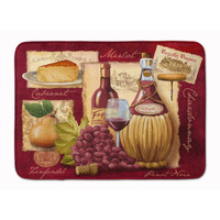 "Caroline's Treasures Wine and Cheese Floor Mat, 19"" x 27"", Multicolor"