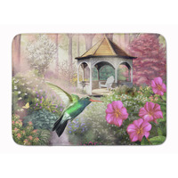 "Caroline's Treasures Garden Gazebo Hummingbird Floor Mat, 19"" x 27"", Multicolor"