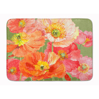 "Caroline's Treasures Poppies by Anne Searle Floor Mat, 19"" x 27"", Multicolor"