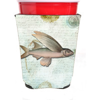 Fish  Red Solo Cup Beverage Insulator Hugger