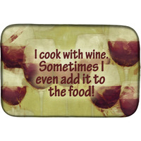 "Caroline's Treasures SB3069DDM Dish Drying Mat, 14 x 21, Multicolor"