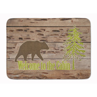 "Caroline's Treasures Welcome to the Cabin Floor Mat, 19"" x 27"", Multicolor"