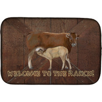 "Caroline's Treasures Adds A Touch Of Flair Dish Drying Mat, 14"" x 21"", Multicolor"