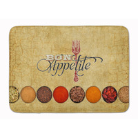 "Caroline's Treasures Bon Appetite and Spices Floor Mat, 19"" x 27"", Multicolor"