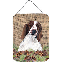 "Caroline's Treasures SC9043DS1216 Welsh Springer Spaniel Aluminium Metal Wall or Door Hanging Prints, 16"" x 12"", Multicolor"