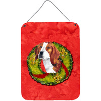 "Caroline's Treasures SC9101DS1216 Beagle Aluminium Metal Wall or Door Hanging Prints, 16"" x 12"", Multicolor"