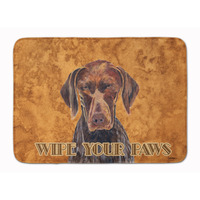 "Caroline's Treasures German Shorthaired Pointer Wipe Paws Floor Mat, 19"" x 27"", Multicolor"