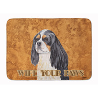 "Caroline's Treasures Cavalier Spaniel Wipe your Paws Floor Mat, 19"" x 27"", Multicolor"