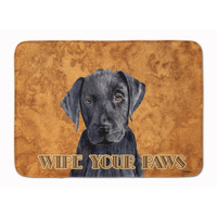 "Caroline's Treasures Labrador Wipe your Paws Floor Mat, 19"" x 27"", Multicolor"