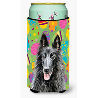 Belgian Sheepdog Easter Eggtravaganza  Tall Boy Beverage Insulator Beverage Insulator Hugger