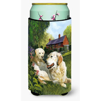 "Caroline's Treasures Yellow Labradors by Don Squires Tall Boy Koozie Hugger, Multicolor"