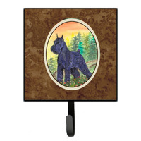 "Caroline's Treasures SS1051SH4 Schnauzer Leash Holder or Key Hook, Small, Multicolor"