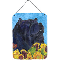 "Caroline's Treasures SS4134DS1216 Chow Chow Aluminium Metal Wall or Door Hanging Prints, 16"" x 12"", Multicolor"
