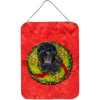 "Caroline's Treasures SS4198DS1216 Affenpinscher Aluminium Metal Wall or Door Hanging Prints, 16"" x 12"", Multicolor"