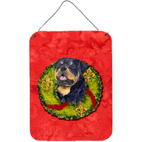 "Caroline's Treasures SS4211DS1216 Rottweiler Aluminium Metal Wall or Door Hanging Prints, 16"" x 12"", Multicolor"
