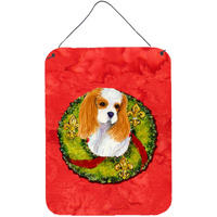 "Caroline's Treasures SS4214DS1216 Cavalier Spaniel Aluminium Metal Wall or Door Hanging Prints, 16"" x 12"", Multicolor"