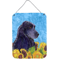 "Caroline's Treasures SS4240DS1216 Cocker Spaniel Aluminium Metal Wall or Door Hanging Prints, 16"" x 12"", Multicolor"