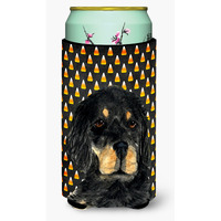 Gordon Setter Candy Corn Halloween Portrait  Tall Boy Beverage Insulator Beverage Insulator Hugger