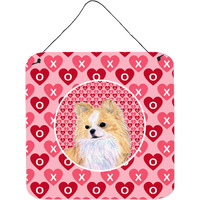 "Caroline's Treasures SS4473DS66 Chihuahua Aluminum Metal Wall or Door Hanging Prints, 6 x 6"", Multicolor"