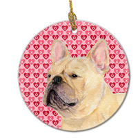 "Caroline's Treasures SS4485CO1 French Bulldog Ceramic Ornament, Multicolor"