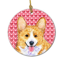 "Caroline's Treasures SS4486CO1 Corgi Ceramic Ornament, Multicolor"