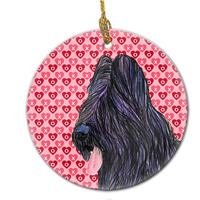 "Caroline's Treasures SS4489CO1 Briard Ceramic Ornament, Multicolor"