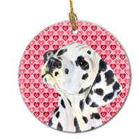 "Caroline's Treasures SS4492CO1 Dalmatian Ceramic Ornament, Multicolor"