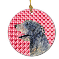 "Caroline's Treasures SS4506CO1 Irish Wolfhound Ceramic Ornament, Multicolor"
