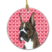 "Caroline's Treasures SS4508CO1 Boxer Ceramic Ornament, Multicolor"