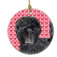 "Caroline's Treasures SS4511CO1 Affenpinscher Ceramic Ornament, Multicolor"