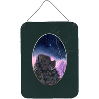 "Caroline's Treasures SS8076DS1216 Pomeranian Aluminium Metal Wall or Door Hanging Prints, 16"" x 12"", Multicolor"