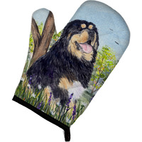 "Caroline's Treasures SS8106OVMT Tibetan Mastiff Oven Mitt, 12"" by 8.5"", Multicolor"