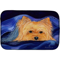 "Caroline's Treasures Yorkie Dish Drying Mat, 14"" x 21"", Multicolor"