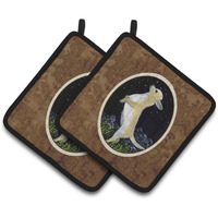"Caroline's Treasures Chihuahua Pair of Pot Holders SS8152PTHD, 7.5HX7.5W, Multicolor"