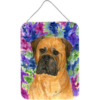 "Caroline's Treasures SS8155DS1216 Bullmastiff Aluminium Metal Wall or Door Hanging Prints, 16"" x 12"", Multicolor"