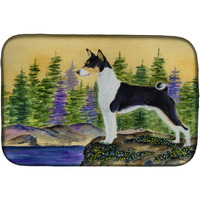 "Caroline's Treasures Basenji Dish Drying Mat, 14"" x 21"", Multicolor"