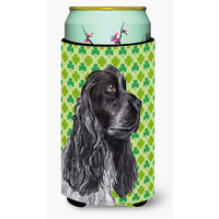Cocker Spaniel St Patrick's Irish Tall Boy Beverage Insulator Beverage Insulator Hugger