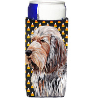 Otterhound Candy Corn Halloween Ultra Beverage Insulators for slim cans SC9660MUK