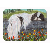 "Caroline's Treasures Japanese Chin Floor Mat, 19"" x 27"", Multicolor"