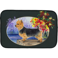 "Caroline's Treasures Australian Terrier Dish Drying Mat, 14 x 21, Multicolor"